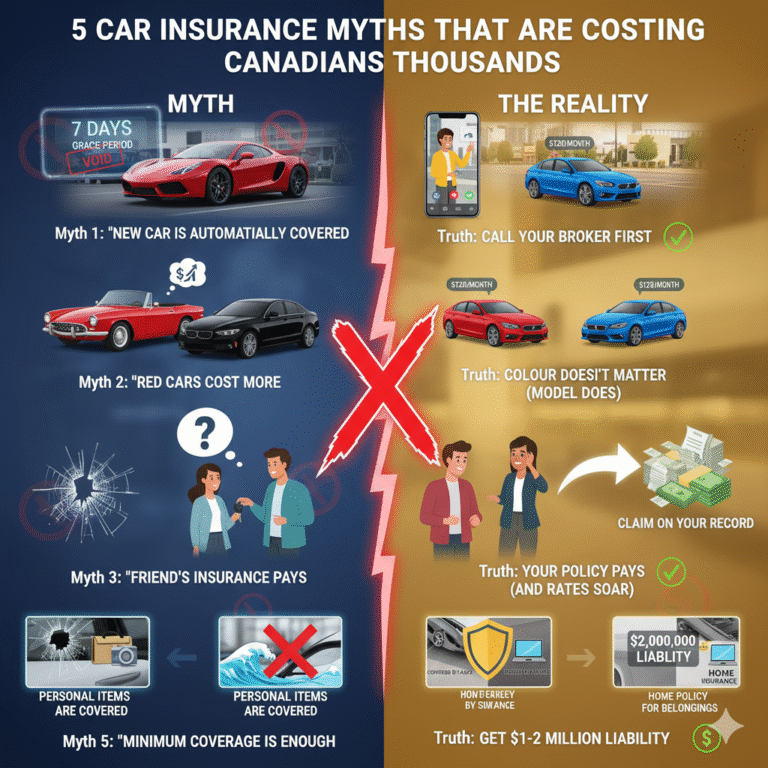 5 Car Insurance Myths That Are Costing Canadians Thousands