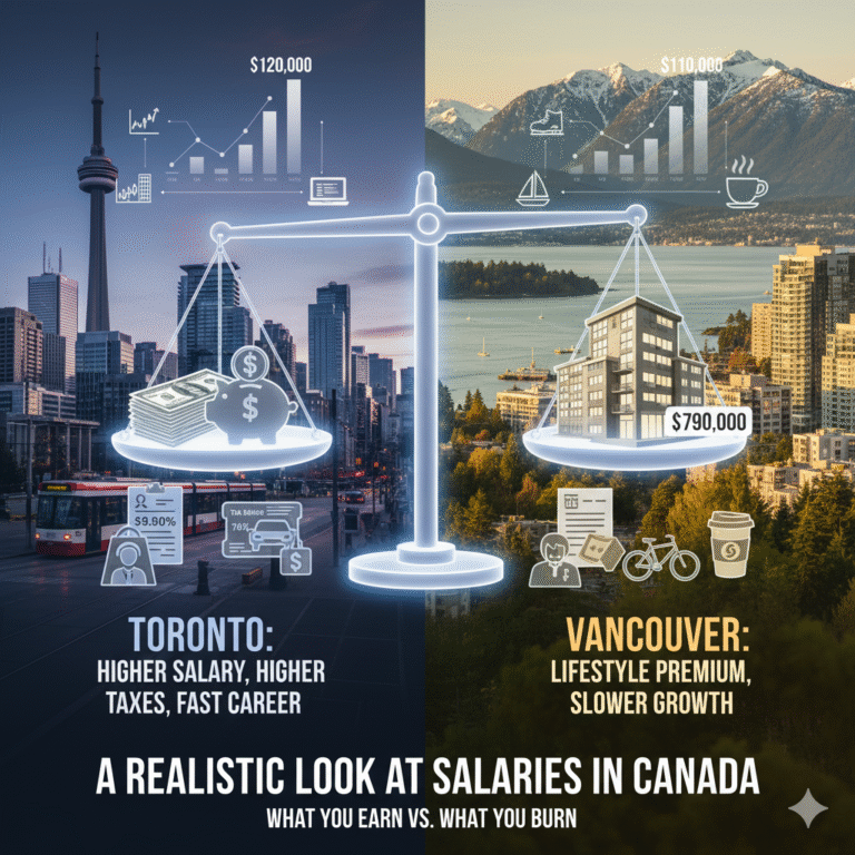 A Realistic Look at Salaries: What Is a “Good” Salary in Toronto vs. Vancouver?