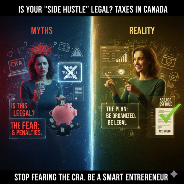 Is Your “Side Hustle” Legal? What You Need to Know About Taxes in Canada