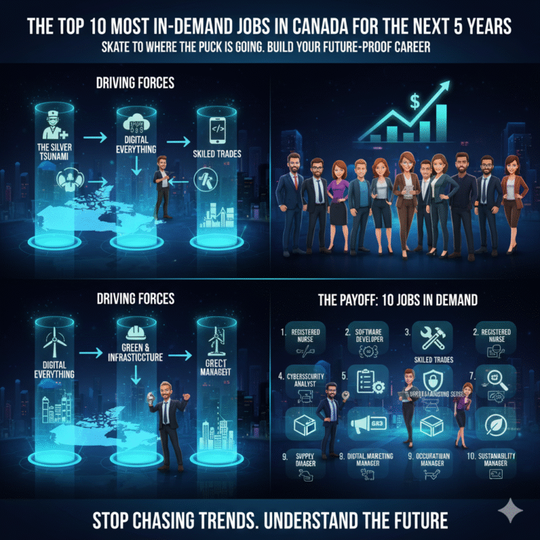 The Top 10 Most In-Demand Jobs in Canada for the Next 5 Years